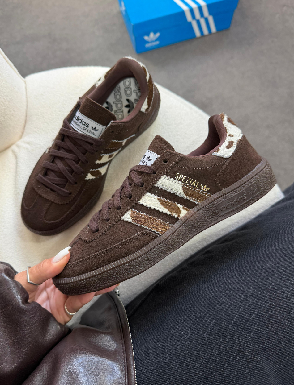 Adidas Spezial Couro — Marrom